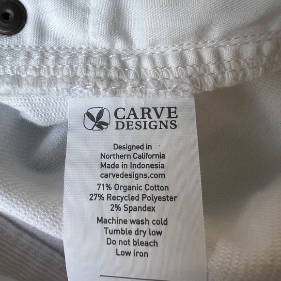 Carve Designs Oahu corduroy raw hem 10” shorts - Picture 12 of 12